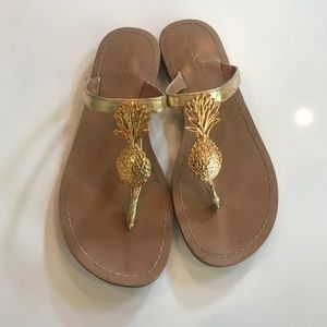 Lilly for Target Pineapple Sandals